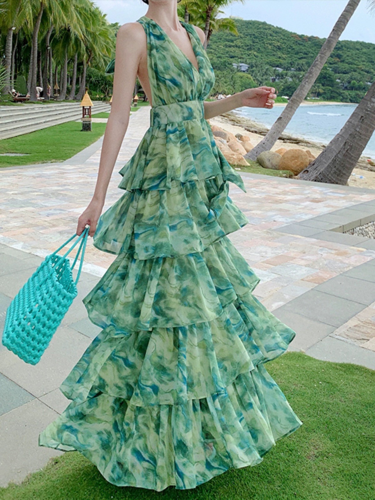 Lucky flower dress CD1147 images